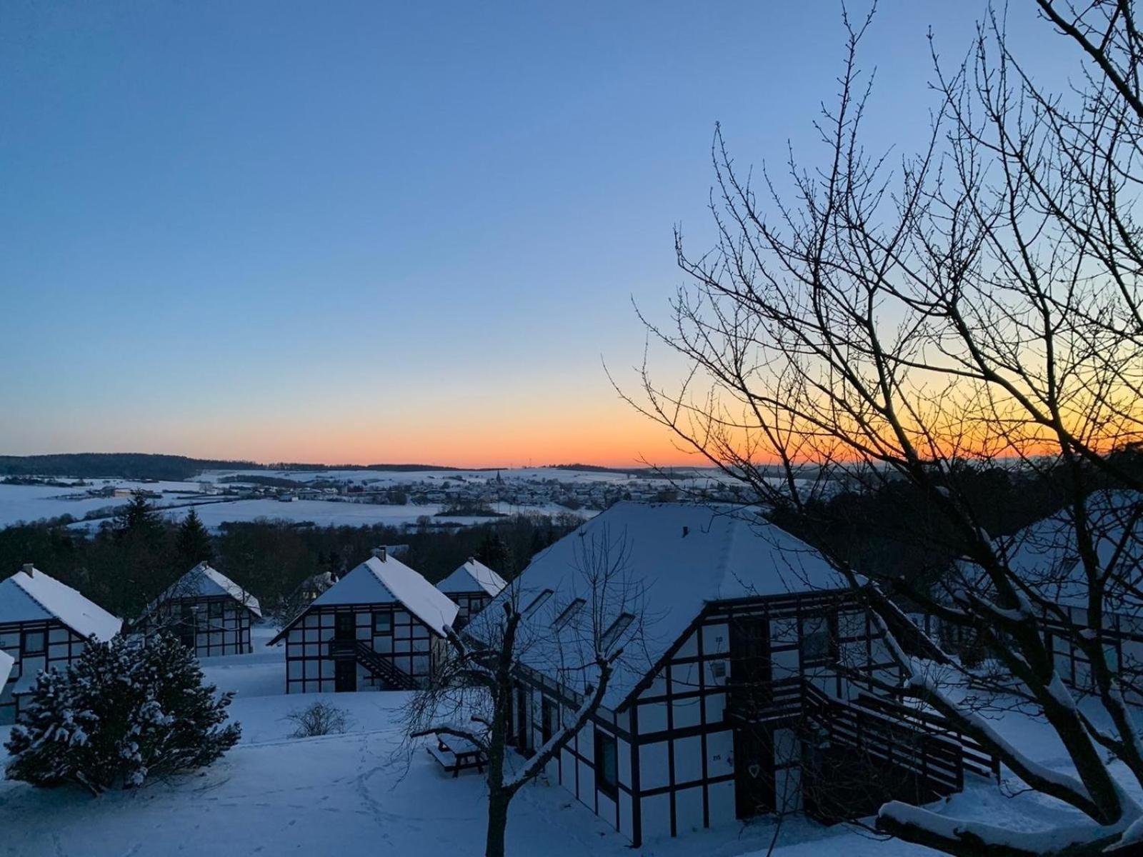 Ferienwohnung Lix Direkt Am Waldrand Frankenau Exteriör bild