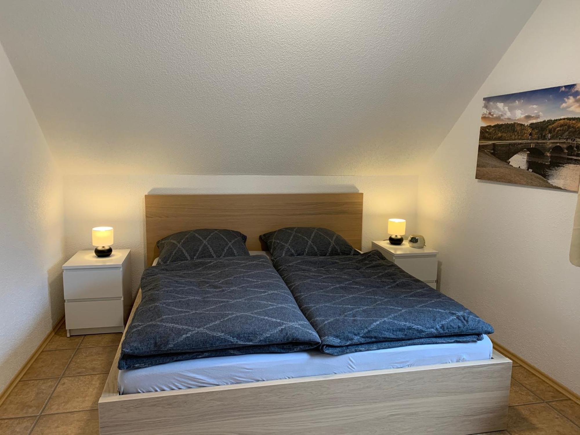 Ferienwohnung Lix Direkt Am Waldrand Frankenau Exteriör bild